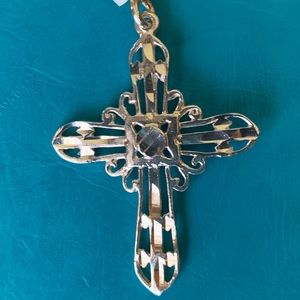 925 sterling silver cross pendant